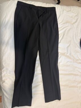 Slim Fit Black Pants - 31 x 32